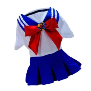 Disfraz Para Mascota Marinera Para Perros y Gatos