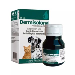 Dermisolona Suspensión Oral (30 ml) – Perros y Gatos