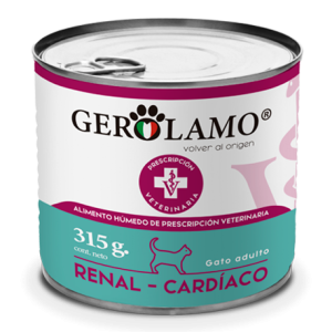 Gerolamo Renal-Cardiaco Gato, Paté, lata de 315 gr