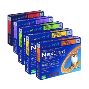 NexGard Spectra - Antiparasitario Interno y Externo para Perros