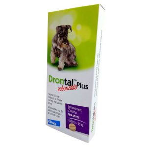 Drontal Plus 10 kg - Antiparasitario Interno para Perros (hasta 10 kg)