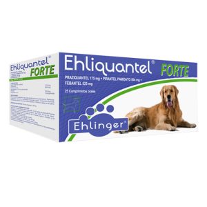 Ehliquantel Forte Comprimidos – Perros Grandes