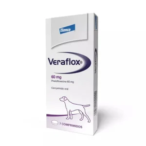 Veraflox 60 mg - Comprimidos para Perros (7 Unidades)