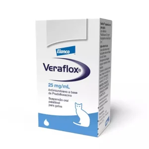 Veraflox Gatos 25 mg/mL – Suspensión Oral (15 mL)