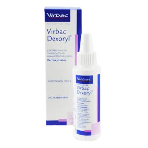 Virbac Dexoryl Ótico 20 ml - Tratamiento Otitis Perros y Gatos
