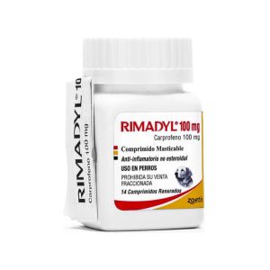 Rimadyl 100 mg Comprimidos Masticables – Perros